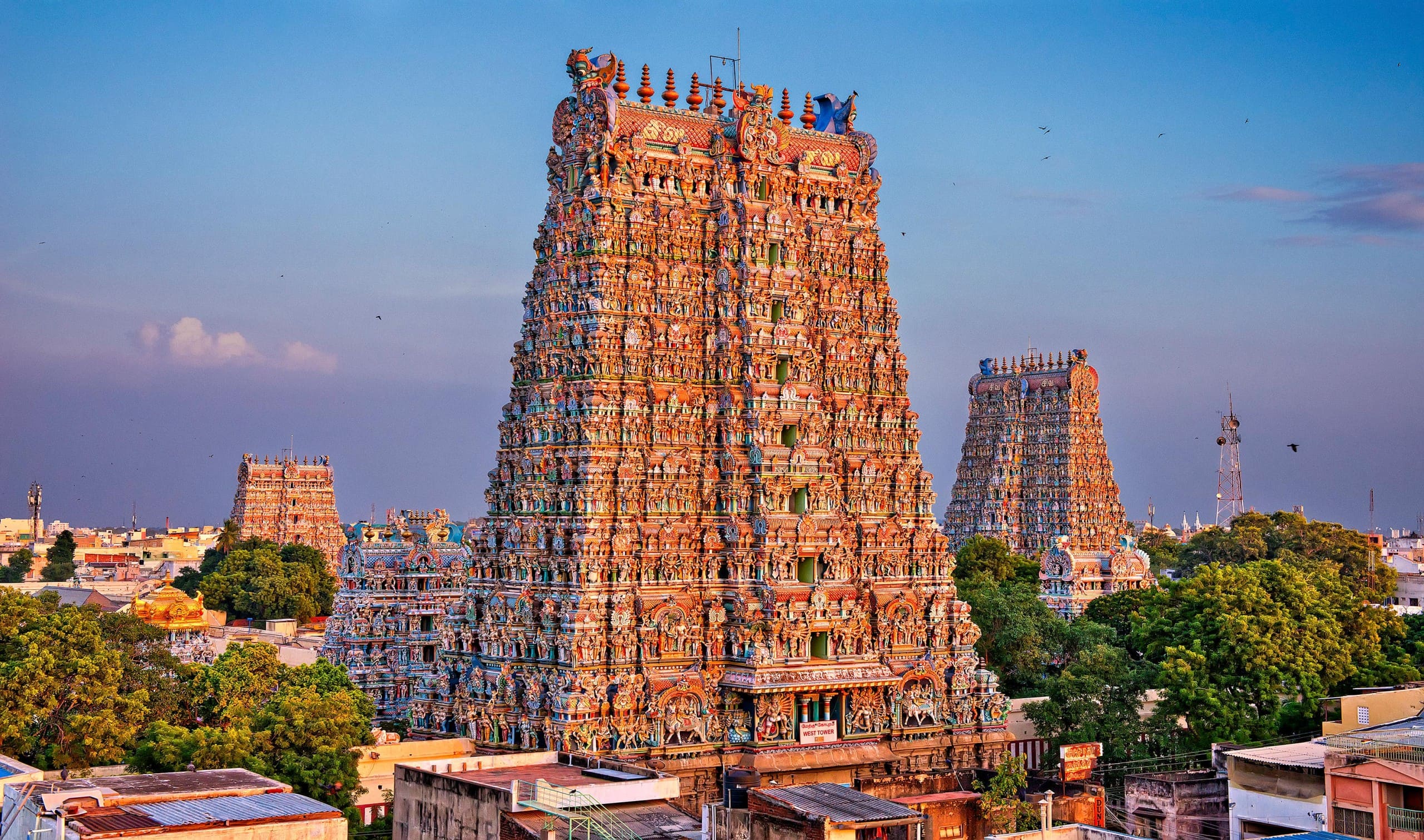 Tamil Nadu Madurai Meenakshi Amman Temple in Tamil nadu
